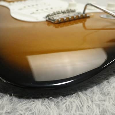 Fender Japan '57 reissue Stratocaster ST57-58US US pickup 2tone sunburst finish Crafted in Japan image 11
