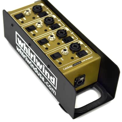 Whirlwind Catformer 4 channel RJ45 Combo Box XLR/DI to Neutrik Ethercon Catdusa - New image 2