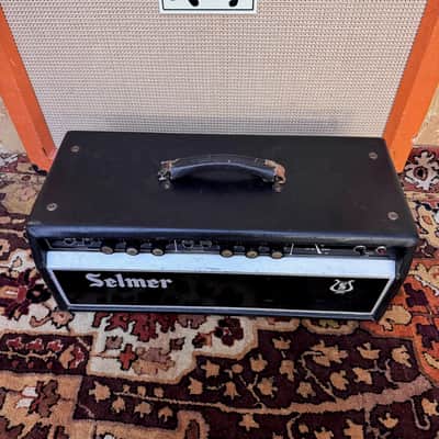 Vintage 1960s Selmer Treble N Bass 50 MKIII MK3 Valve Guitar Amplifier Mullards image 4