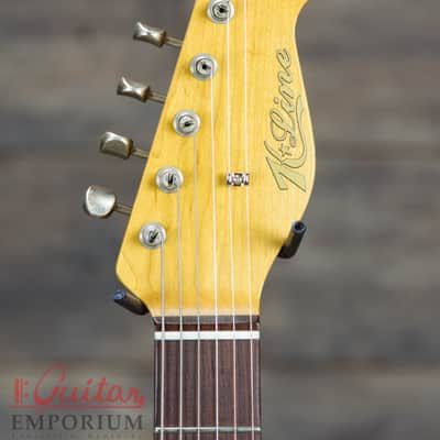 K-line Springfield 2018 Sonic Blue strat stratocaster image 8