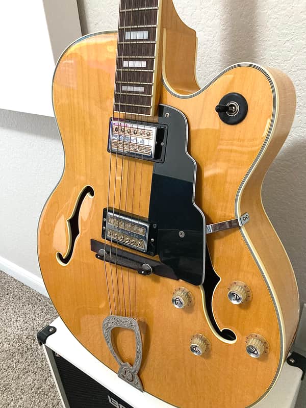 DeArmond Guild X-155 Natural image 1
