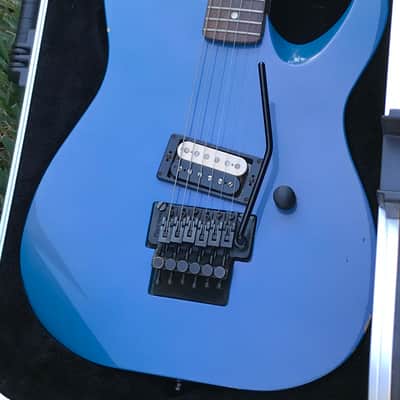 Kramer Baretta II 1980s American Series Flip Flop Blue image 1