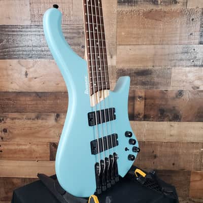 Ibanez Bass Workshop EHB605 5-string Electric Bass Guitar, Purist Blue Matte, FREE SHIP, 751 image 2
