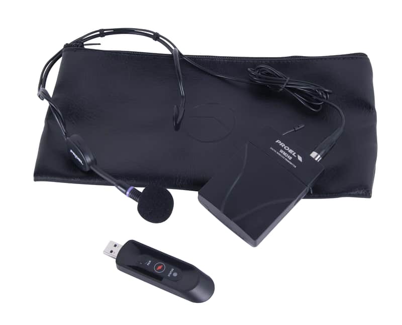 PROEL - U24B - 2.4GHZ USB Wireless Bodypack Microphone System image 1