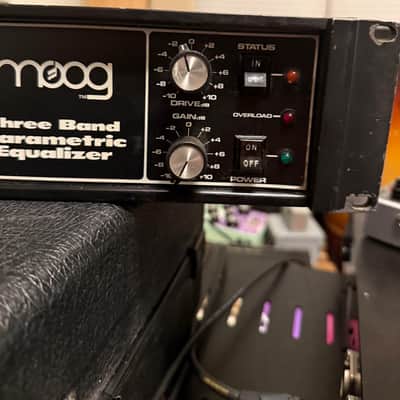 Moog MKPE Three Band Parametric Equalizer 1970s - Black image 3