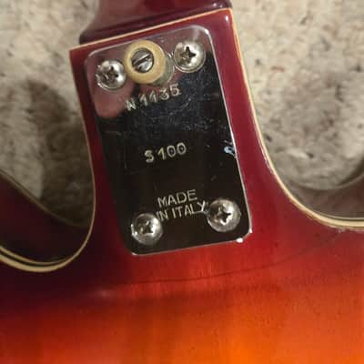 Sano SANO ELECTRIC GUITAR Mid 60s - Sunburst image 7
