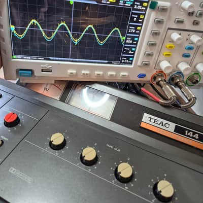 Serviced TEAC Tascam Series 144 4-Track Cassette Recorder Vintage Studio y image 15