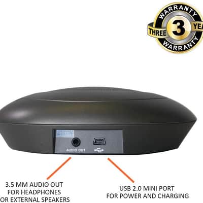 HuddleCam HCHPAIR2DUO HuddlePod Air2 Dual Wireless Conference Call Speaker and Microphone System image 4