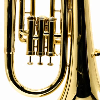 King 623 'Diplomat' Student Bb Baritone Horn in Clear Lacquer SN 662125 image 12