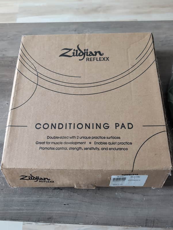 Zildjian Reflexx Conditioning Practice Pad - 10" 2020s - Green image 1