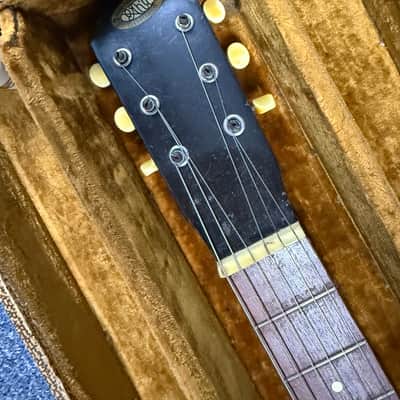 Oahu publishing company Lap steel guitar electric. 1930’s - Wood image 4