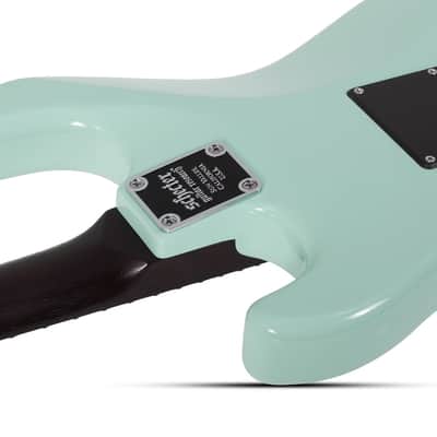 Schecter Nick Johnston Traditional HSS 10th Anniversary Atomic Green image 7