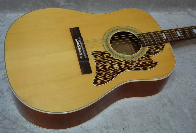 Kingston V2 acoustic guitar with chipboard case image 1