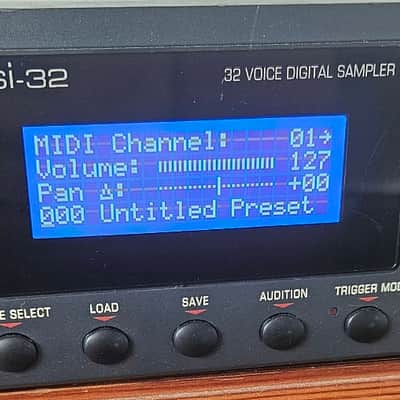 E-MU Systems ESI-32 Rackmount 32-Voice Sampler w/new display image 3