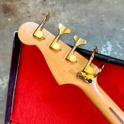 MIJ Fender Power Jazz bass special PJR-65 1987 - Ebony p/j hybrid original vintage Japan image 7