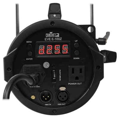 Chauvet DJ EVE E-100Z 100w White Ellipsoidal LED DMX Gobo Projector Spot Light image 3