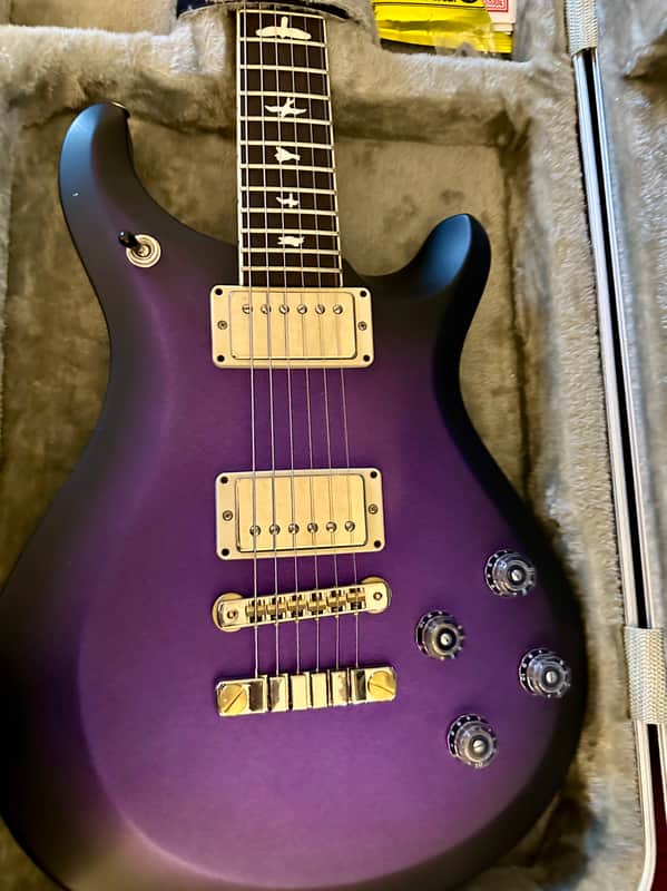 PRS S2 McCarty 594 Custom Color Satin Purple Metallic Smokeburst - 2022 image 1