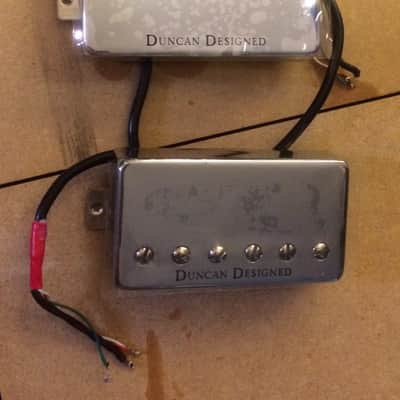 Duncan Designed HB102N and HB102B Chrome Humbucking pickup set image 1