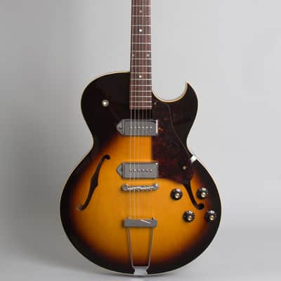 Gibson ES-125TDC Thinline Hollow Body Electric Guitar (1968), ser. #400359, molded plastic hard shell case. image 1