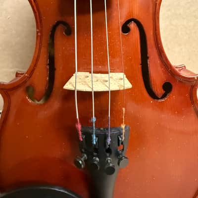 Franz Hoffmann Amadeus 1/4 Size Student Violin Outfit —c with Bow & Case image 5