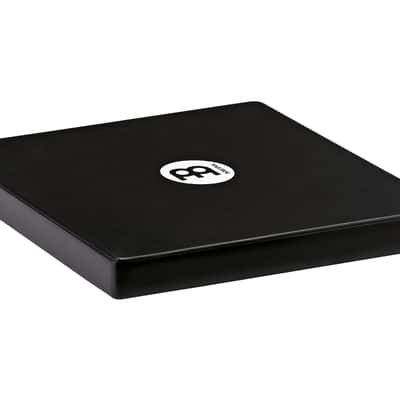 Meinl Percussion TCAJ1BK Compact Rubber Wood Travel Cajon, Black image 1