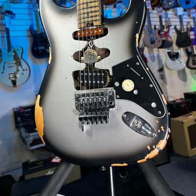 EVH Limited-edition Frankenstein Series Relic Electric Guitar - Silverburst Auth Deal Free Ship! 016 image 1