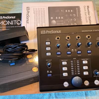PreSonus Monitor Station V2 Desktop Monitor Controller 2014 - Present - Black image 1