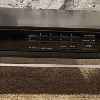 Sony SONY ST-JX380 FM STERO AM FM TUNER 90s - Black image 3