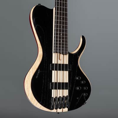 Ibanez Bass Workshop BTB865SC-WKL Weathered Black Low Gloss - 5-String Electric Bass image 6