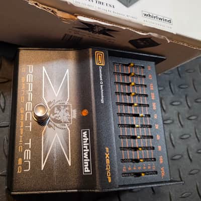 Whirlwind Perfect Ten 10-Band Graphic EQ Guitar Ten Band Equalizer image 4