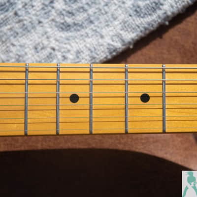 2010 Fender ST-57 Stratocaster Reissue MIJ -Limited Edition Lake Placid Blue Finish - Pro Set Up w Perfect Frets/Action/intonation! image 12