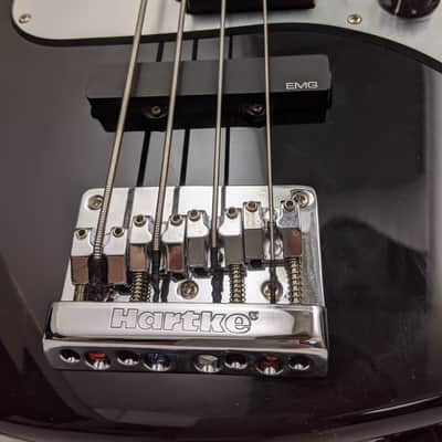 My Name Is 905: Hartke Aluminum neck XK-4 hot-rodded with EMGs (Vaccaro clone!) image 1