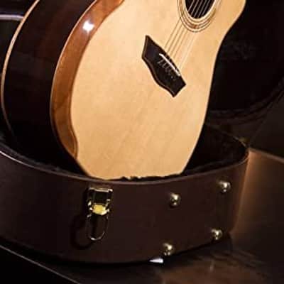 Washburn Comfort Deluxe 25 Series Grand Auditorium Cutaway Acoustic Electric Guitar, Natural (WCG25SCE-O-U) image 7