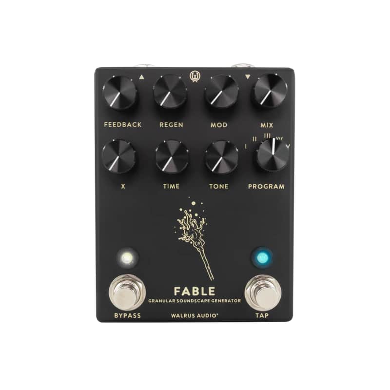 Walrus Audio Fable Granular Soundscape Generator Delay Pedal - Black image 1