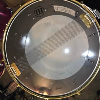 WFLIII Snare drum 2026 - Black Galaxy Sparkle image 5