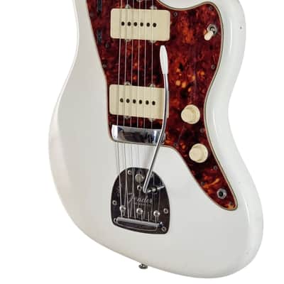 1964 Fender Jazzmaster Pre-CBS - White Refin with Matching Headstock image 3