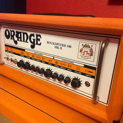 Orange Rockerverb 100 MK II 2-Channel 100-Watt Guitar Amp Head image 2