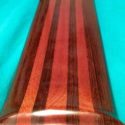 Prat Basses GODZILLA C3-WTF-24 24 string Bass (8x3) Trans Dark Emerald Green + Axe Handler Arc Stand image 4