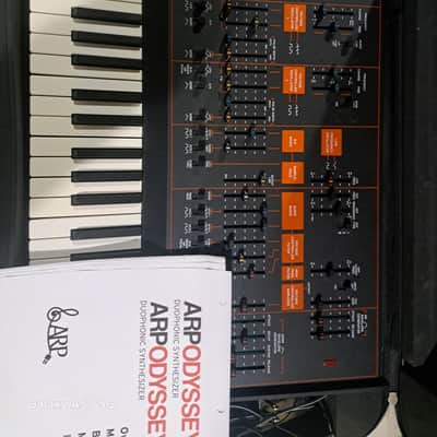 Korg ARP Odyssey Rev3 37-Slim Key Duophonic Analog Synthesizer 2015 - Present - Black/Orange