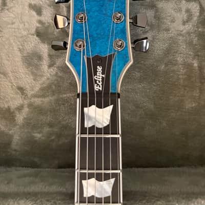ESP Original Eclipse Custom - Blue Liquid Metal image 7