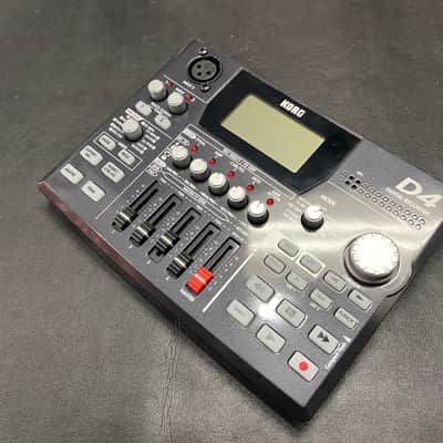 Korg D4 Compact 4- track digital recorder. w/ box, manual, ac adapter (2) image 4