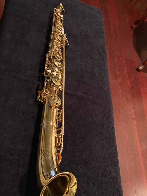 LA Sax Straight Tenor Gold Lacquer image 1