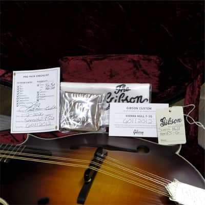 Gibson Custom Sierra Hull F5-G Mandolin - Sierra Burst image 8