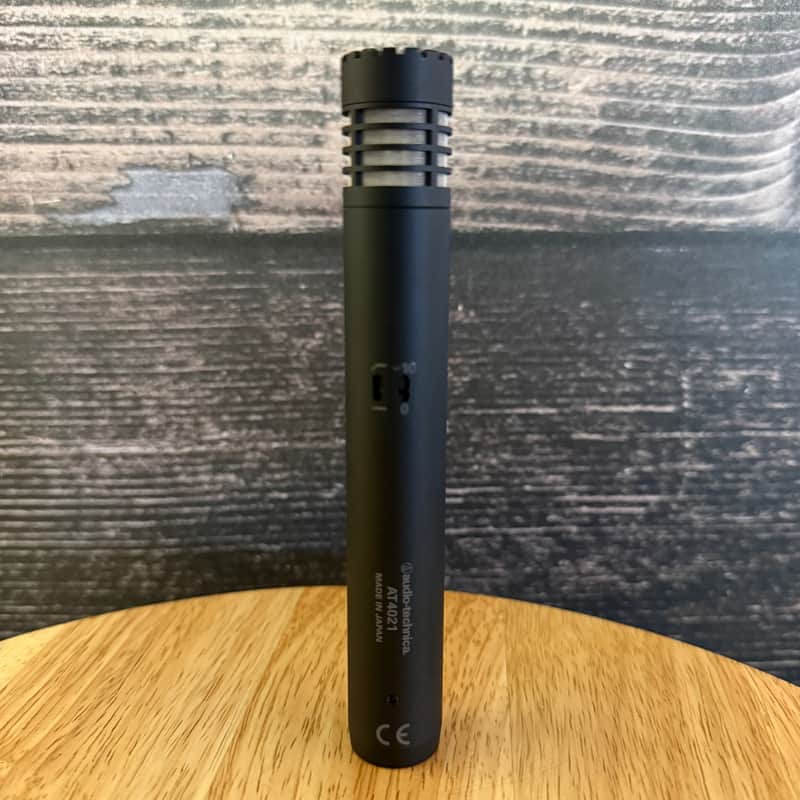 Audio-Technica AT4021 Small Diaphragm Cardioid Condenser Microphone 2010s - Black image 1