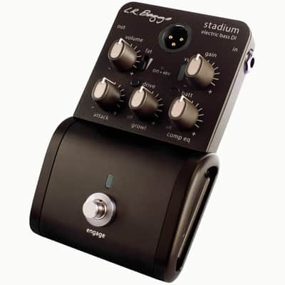 L.R. Baggs LRB-STADIUM-DI Stadium DI Electric Bass DI Pedal with Carrying Case image 2