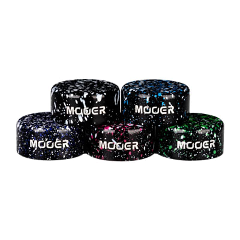 Mooer Mooer Footswitch Topper Metal Crush (5 Pack) Metal