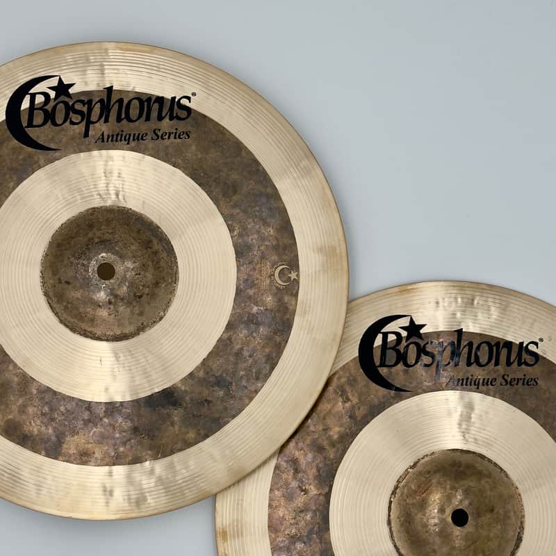 Bosphorus 14" Antique Series Hi-Hat Cymbals image 1