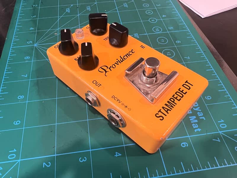 Providence SDT-2 Stampede DT Overdrive Distortion 2010s - Yellow image 1