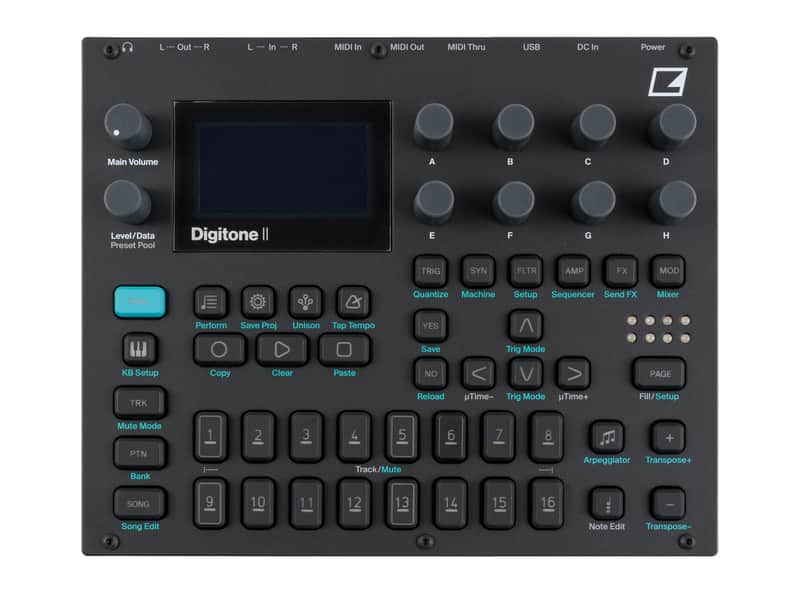 Elektron Digitone II 16-Track Polyphonic Digital Synthesizer [USED] image 1