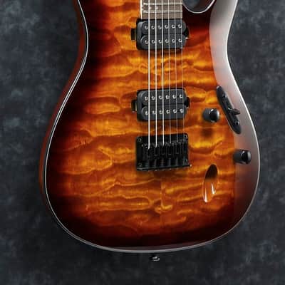IBANEZ S621QM-DEB Saber E-Gitarre dragon eye burst image 2